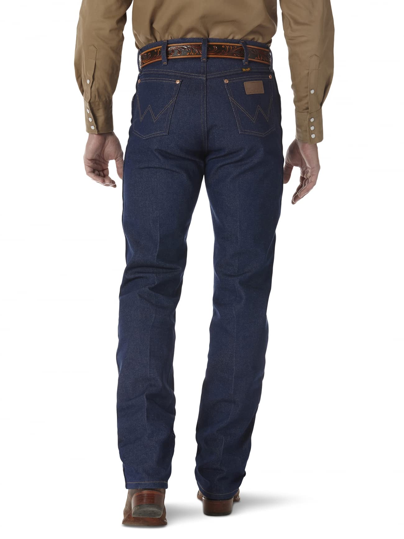 Wrangler Men's 13MWZ Cowboy Cut Original Fit Jean, Rigid Indigo, 36W x 32L - Image 6